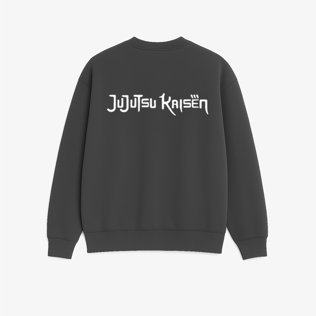 Yowai Mo!! - JuJutSu Kaisen - Printed Oversized Sweatshirt